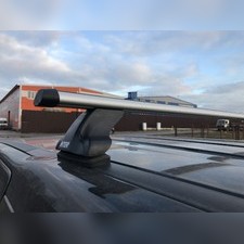 Багажник на крышу в штатные места, модель "Аэро" Mazda CX-5 2017-нв (с секреткой)