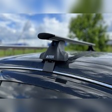 Багажник на крышу в штатные места, модель "Крыло" Mazda CX-5 2017-нв (с секреткой)