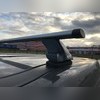 Багажник на крышу в штатные места, модель "Аэро" Citroen C4 Aircross 2012-2017 (с замком)