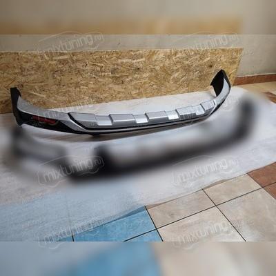 Накладка на бампер (перед) Mazda CX5 2017-2021