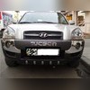 Накладки на передний и задний бампер Hyundai Tucson 2006-2012