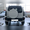 Защита заднего бампера "уголки" 53 / 43 мм Lada Niva Travel 2021-нв