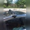 Багажник на крышу за дверной проём (прямоугольные поперечины) Daewoo Matiz (с замком)