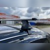 Багажник на крышу за дверной проём, модель "Крыло" Ford Focus 3 Sedan 2011-2019 (с замком)