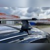 Багажник на крышу за дверной проём, модель "Крыло" Hyundai Solaris 2017-2019 (с замком)