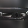 Накладки на решетку радиатора Renault Megane 2 2004-2006 (нержавеющая сталь)