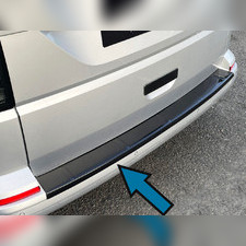 Накладка на задний бампер Volkswagen T6 Multivan 2015-2020 "Глянец"