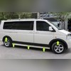 Расширители колесных арок и молдинги дверей Volkswagen T6 Transporter 2015-2019 (длинная база)