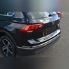 Накладка на задний бампер Volkswagen Tiguan 2016-нв (нержавеющая сталь)