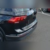 Накладка на задний бампер Volkswagen Tiguan 2016-нв (нержавеющая сталь)