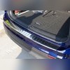 Накладка на задний бампер Volkswagen Tiguan 2016-нв (нержавеющая сталь)