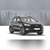 Рейлинги крыши Ford Kuga 2012-2020 "OEM Style" (Чёрные)