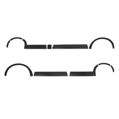 Расширители колесных арок и молдинги дверей Volkswagen T6.1 Caravelle 2020-нв (короткая база)