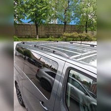 Рейлинги Opel Vivaro 2019-нв короткая база L2 чёрные