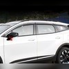 Дефлекторы, ветровики окон с нержавеющим молдингом Kia Sportage V 2021-нв "Original" 6 частей