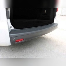 Накладка на задний бампер Peugeot Traveller 2017-нв (ABS пластик)