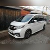 Рейлинги продольные Honda Stepwgn 2015-2021 (3-х опорные, чёрные)