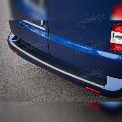 Накладка на задний бампер Volkswagen T5 Multivan 2003-2015 (глянцевая)