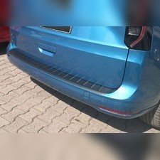 Накладка на задний бампер Volkswagen Caddy 2021-нв (матовая)