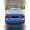 Спойлер на заднее стекло (ABS пластик) BMW 3 (F30) 2011-2019 (SD)
