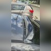 Спойлер на заднее стекло (ABS пластик) Opel Astra J 2012-2018 (SD) чёрный