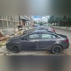 Спойлер на заднее стекло (ABS пластик) Opel Astra J 2012-2018 (SD) чёрный