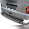 Накладка на задний бампер Volkswagen T5 Caravelle 2003-2015 (матовая)