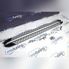 Пороги, подножки, ступени Volkswagen T6 Caravelle 2015-2020 "Dot Line" (короткая база) серебристые