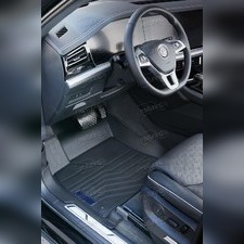 Коврики Передние Volkswagen Touareg 2018-нв "3D Lux", аналог ковров WeatherTech (США)