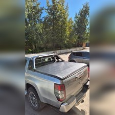 Крышка кузова виниловая Mitsubishi L200 2015-нв (трехсекционная)
