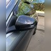 Накладки на зеркала Mercedes-Benz GLB 2019-нв (натуральный карбон)