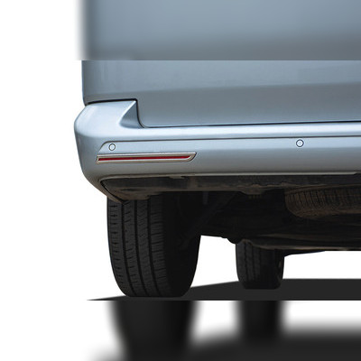 Окантовка рефлекторов заднего бампера Volkswagen T6 Transporter 2015-2019 (Двойные двери)