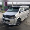 Дефлекторы окон Volkswagen T5 Caravelle 2003-2015 (Mugen design) 4 шт