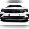 Накладки на противотуманные фары (нерж) Volkswagen Tiguan 2020-нв