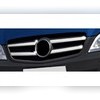 Накладки на решетку радиатора Mercedes-Benz Vito W639 2010-2014 (узкие) (нержавеющая сталь)