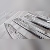 Накладки на решетку радиатора Volkswagen Tiguan 2020-нв Широкие (нержавеющая сталь)