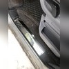 Накладки на пороги Mercedes-Benz Vito W638 1996-2003 (нержавеющая сталь)