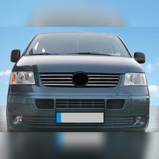 Накладки на решетку радиатора (нержавеющая сталь) Volkswagen T5 Transporter 2003-2010