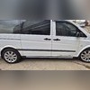Пороги, ступени Mercedes-Benz W447 2014 - н.в.(короткая-средняя база, 239 см, цвет серебро)