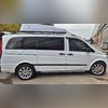 Пороги, ступени Mercedes-Benz W447 2014 - н.в.(короткая-средняя база, 239 см, цвет серебро)