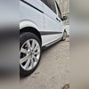 Пороги, ступени Mercedes-Benz W447 2014 - н.в.(короткая-средняя база, 239 см, цвет серебро)
