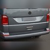 Накладка на ручку двери багажника Volkswagen T6 Caravelle 2015-2019 (нержавейка, черный хром)