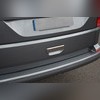 Накладка на ручку двери багажника Volkswagen T6 Multivan 2015-2019 (нержавейка, черный хром)