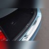 Накладка на задний бампер (шлифованная) Volkswagen Passat B7 2010-2015