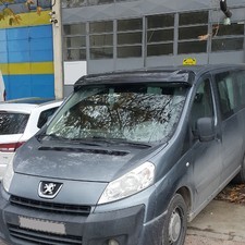 Солнцезащитный козырек Peugeot Expert 2007-2017