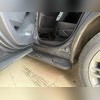 Комплект порогов Toyota Higlander 2019-2023 (копия оригинала - OEM STYLE)