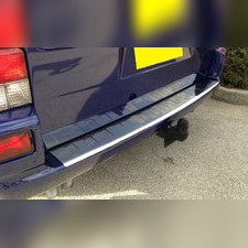 Накладка на задний бампер из нержавеющей стали (полированная) Volkswagen T4 1995-2003