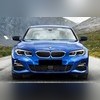 Накладки на зеркала (ABS, чёрный глянец) BMW 4 G22 2020-нв