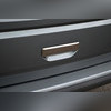 Накладка на ручку двери багажника Volkswagen T6.1 Caravelle 2020-нв (нержавейка, черный хром)