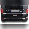 Накладка на ручку двери багажника Volkswagen T6.1 Caravelle 2020-2024 (нержавейка, черный хром)